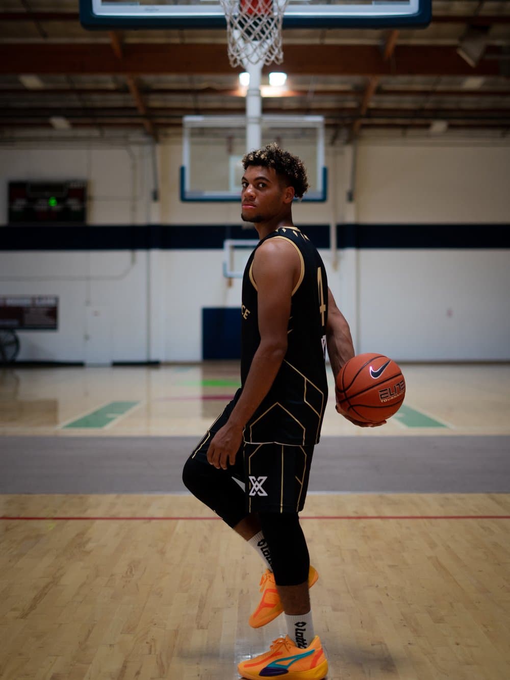 Xima Athletics prep athlete in training