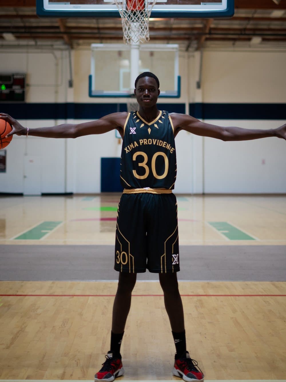 Xima Athletics prep athlete in training