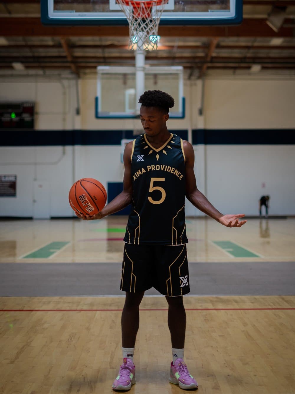 Xima Athletics prep athlete in training