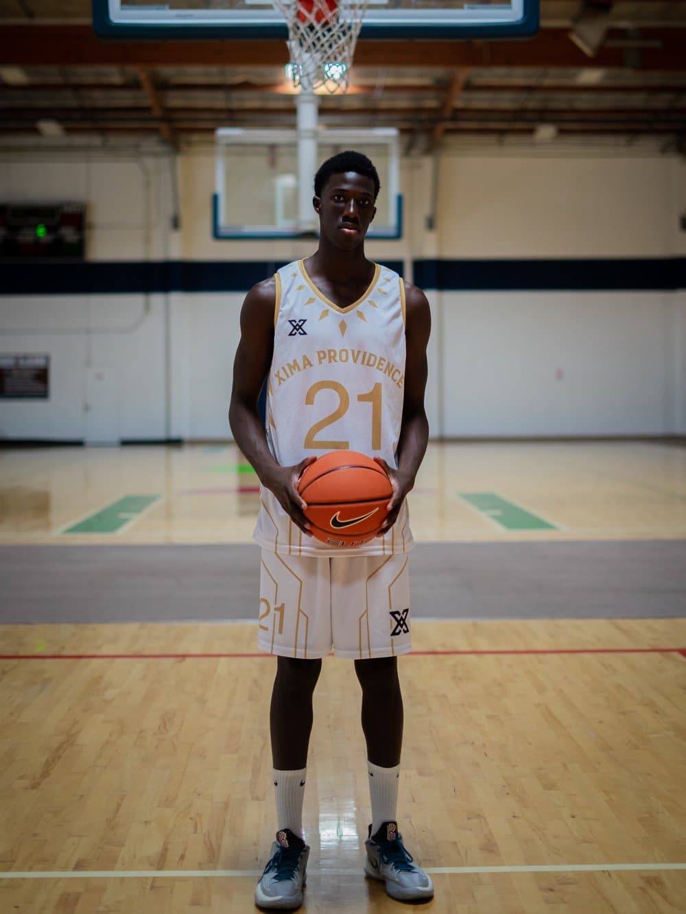 Xima Athletics prep athlete in training